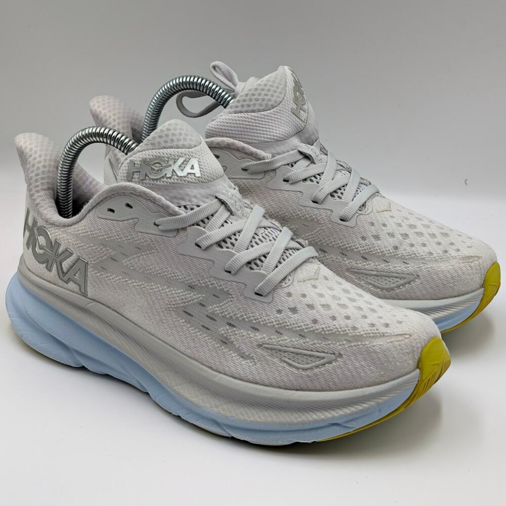 Hoka One One Clifton 9 Nimbus Cloud Ice Water Womens 8B (UK 6.5) Running Shoes